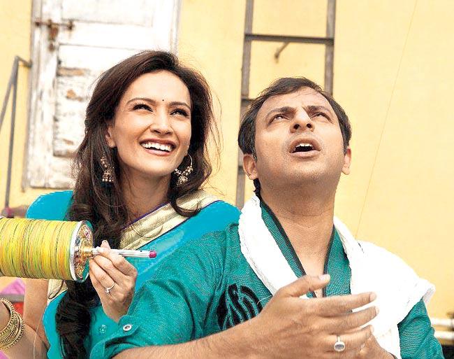 Dipannita Sharma and Joy Sengupta in 'Take It Easy'