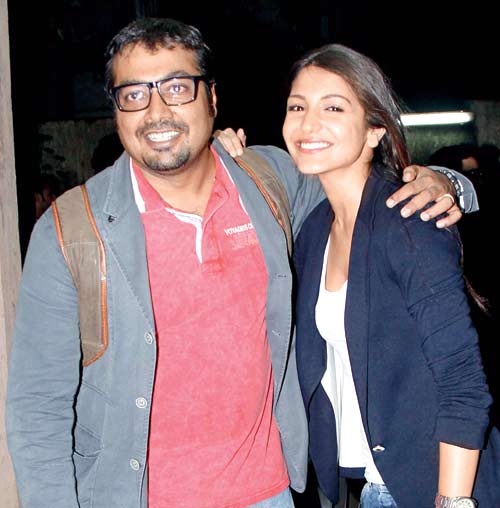 Anurag Kashyap and Anushka Sharma