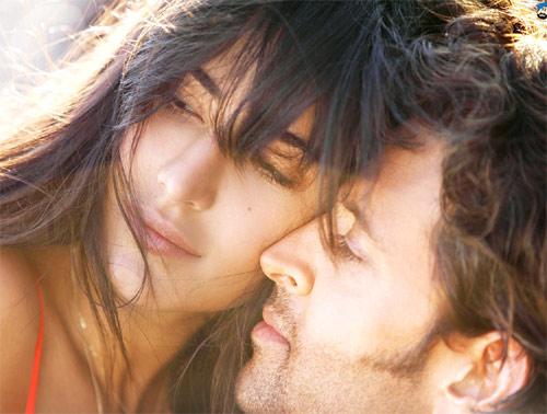 Katrina Kaif and Hrithik Roshan in Bang Bang