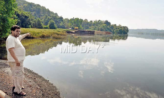 The water in rivers and wellsâu00c2u0080u00c2u0088has turned black, with rising toxic fumes