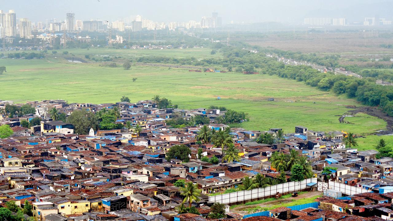 The plot in Kanjurmarg where the car depots of Metro 3 and 6 were supposed to come up
