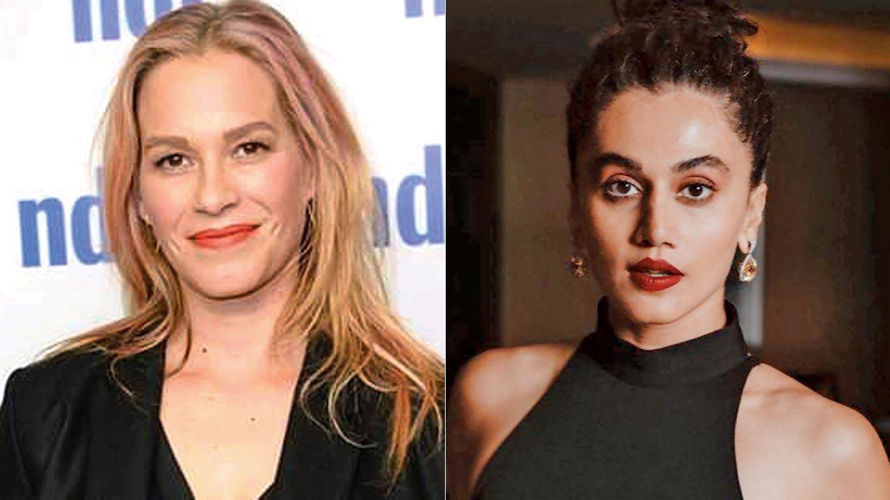Franka Potente and Taapsee Pannu