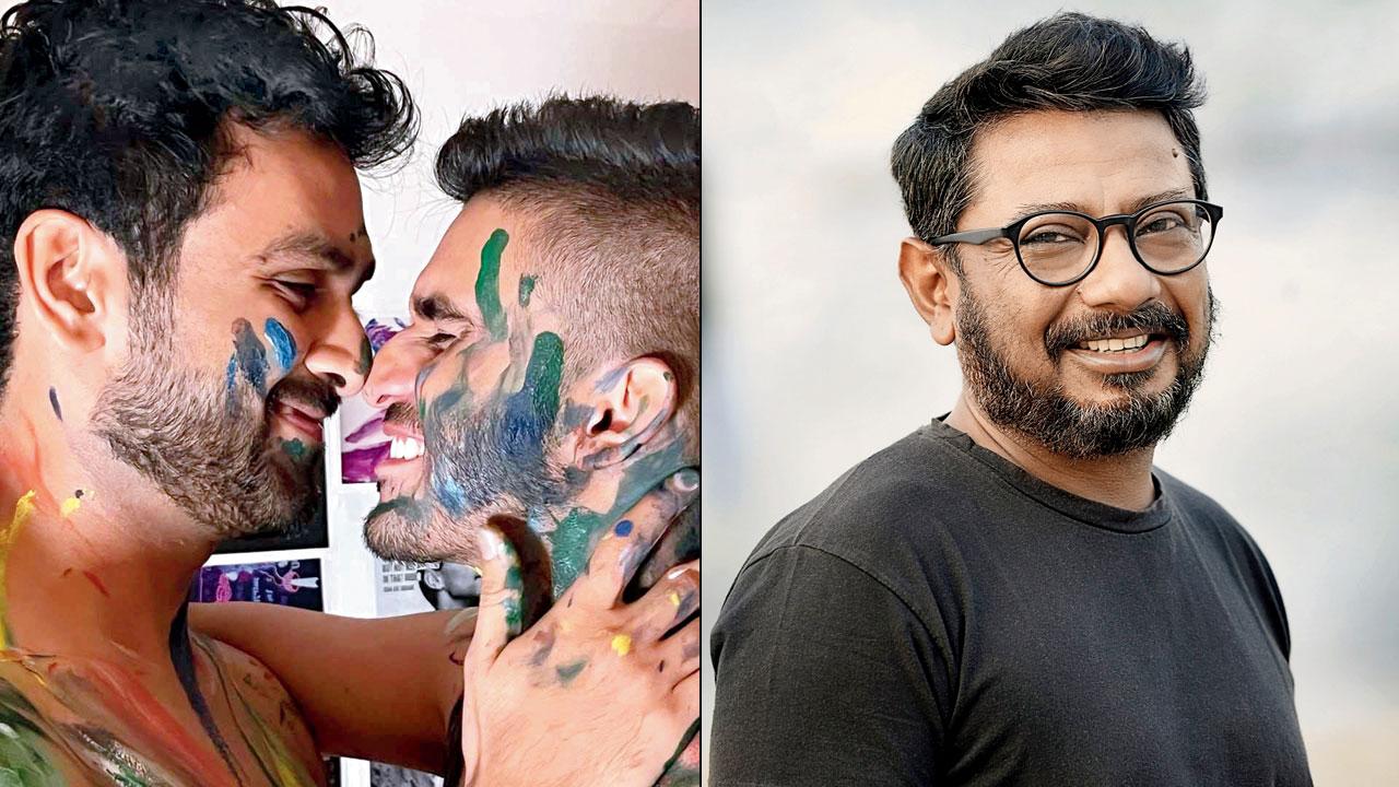 A still from the film (right) Onir