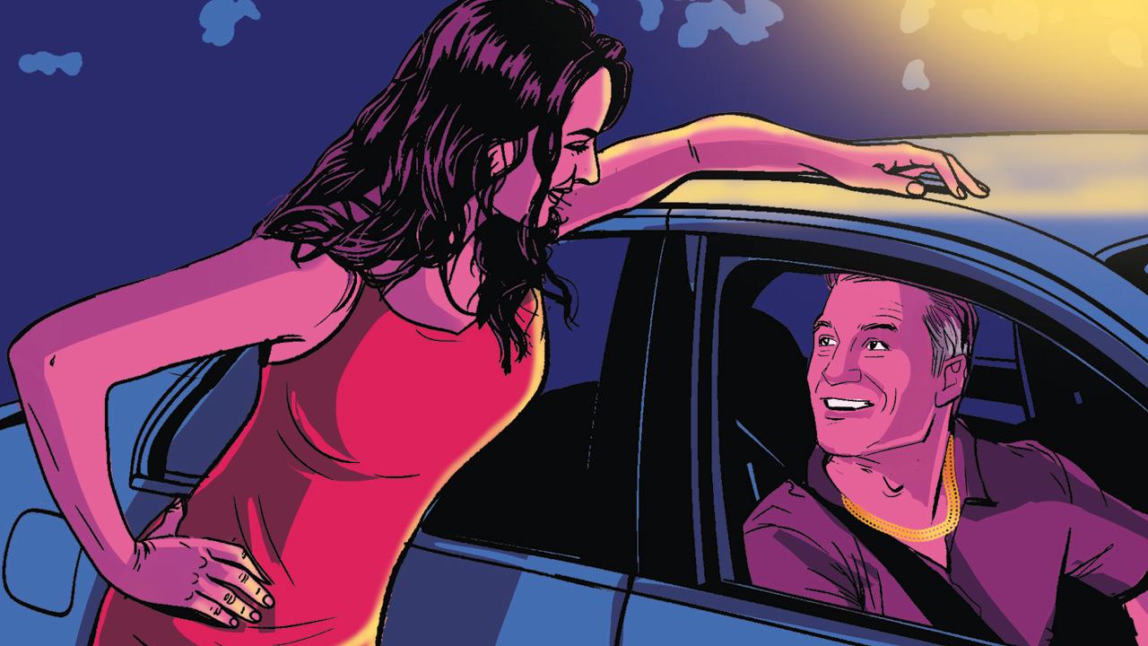 Around 1.30 am, as he left the club, the woman followed him and asked for a lift home. He agreed and let her into his car