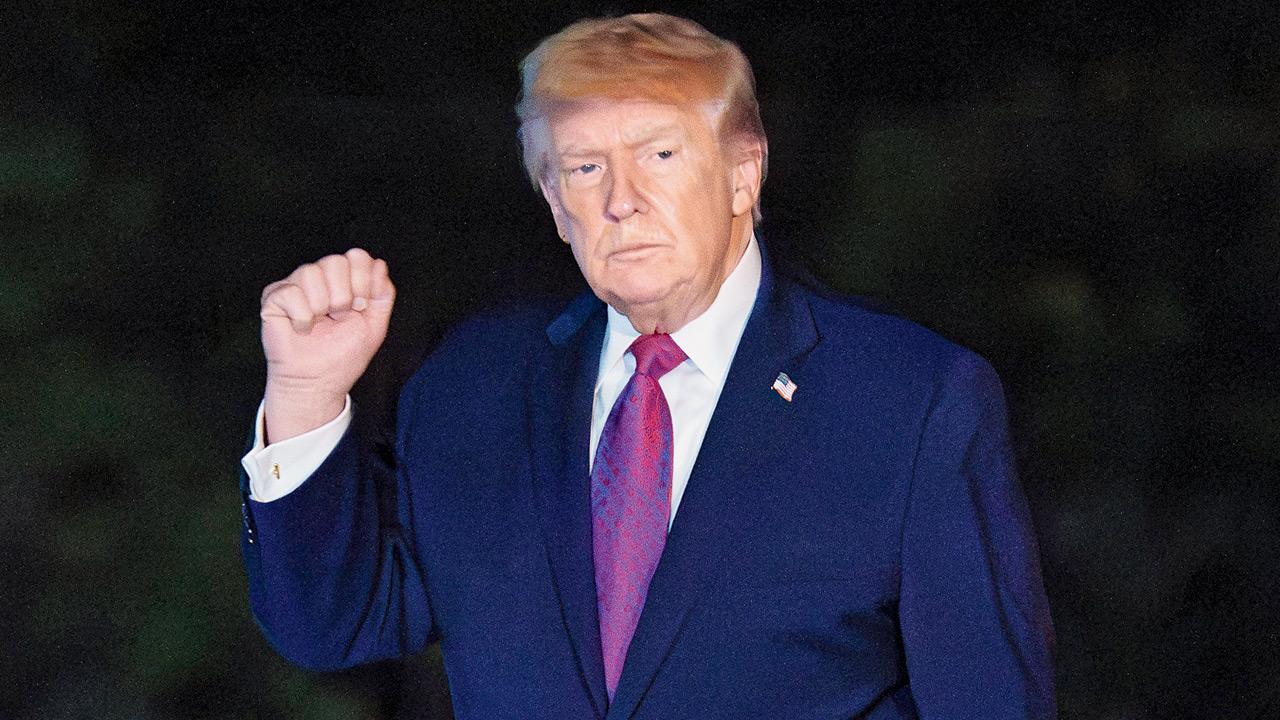 US President Donald Trump