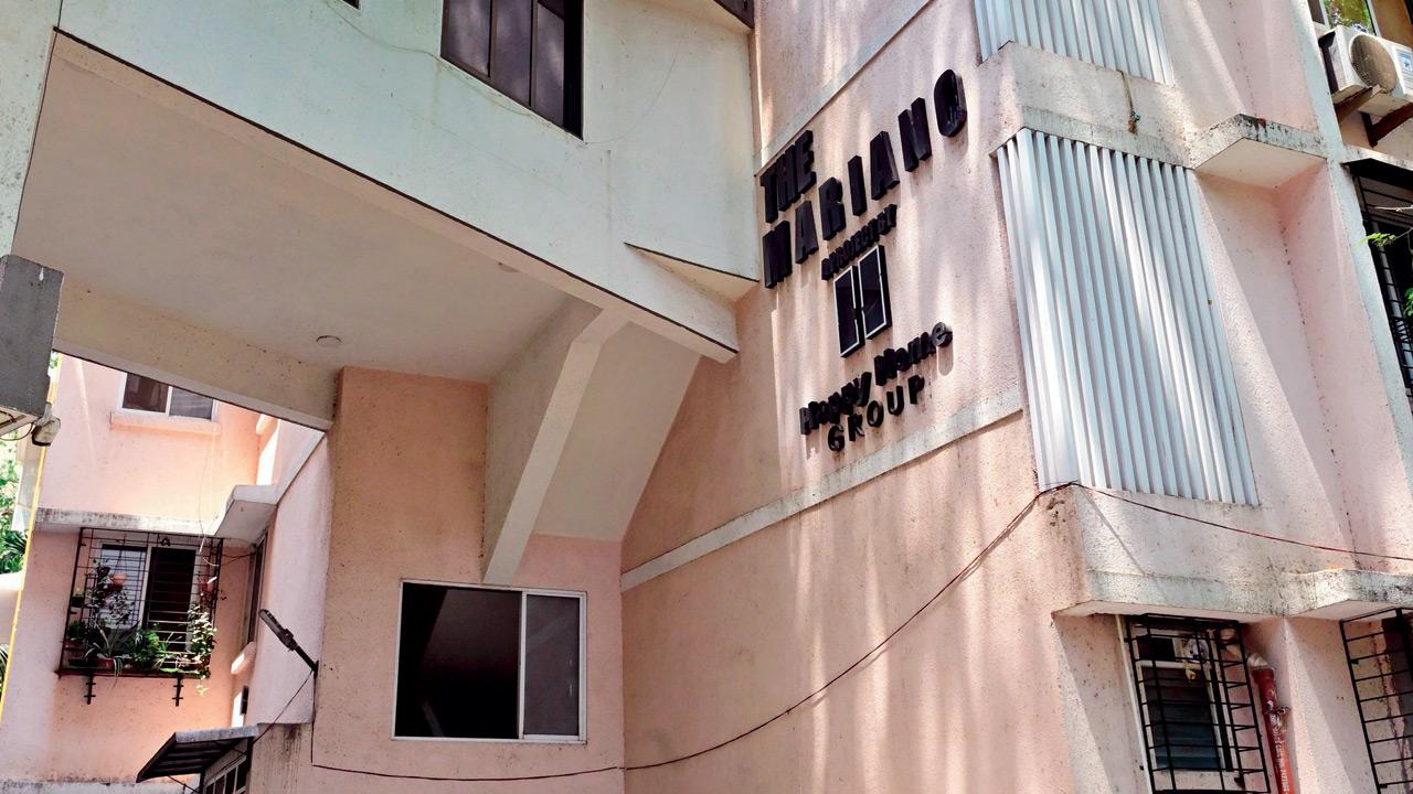 D-Abero building, where Haji Noorani residents have been allotted flats. PIC/SHADAB KHAN