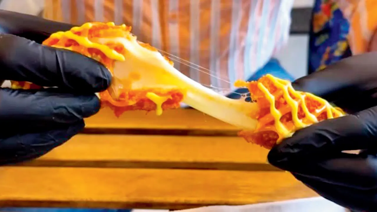 Corn dog. Pic courtesy/@kattyzofficial