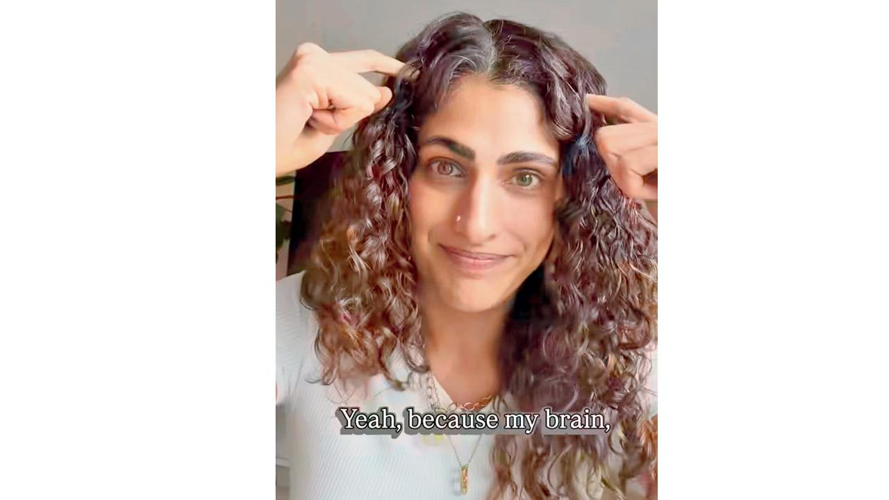 Kubbra Sait talks about ADHD. pics courtesy/@kubbrasait; istock