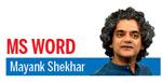 Mayank Shekhar