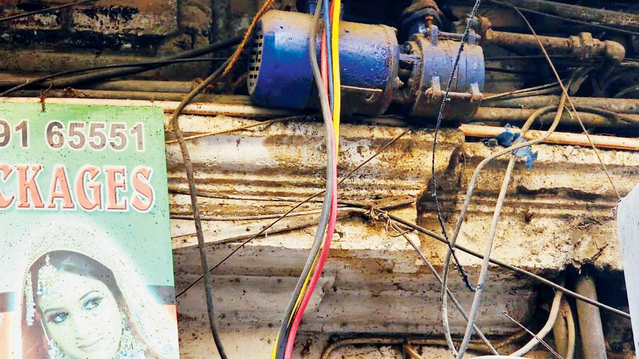 The jumper machine on which the building is dependent for power supply
