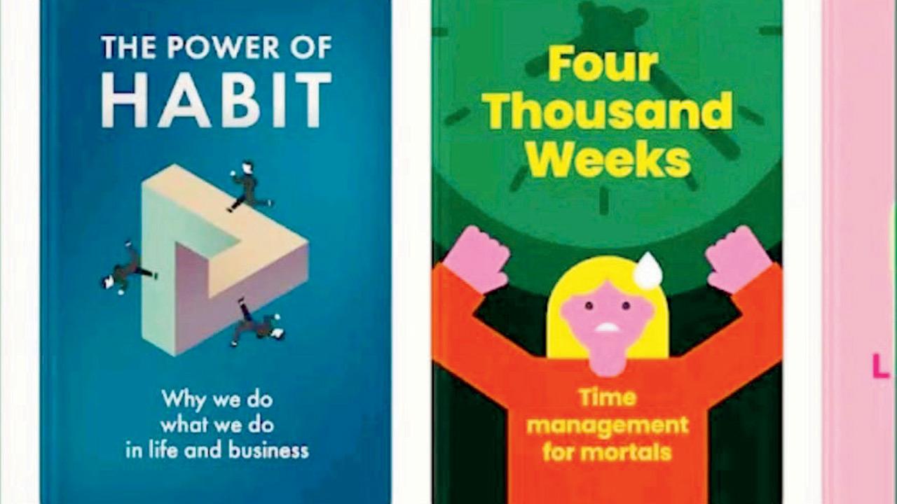 The user interface displays personalised book recommendations based on your goals. Pics courtesy/Headway
