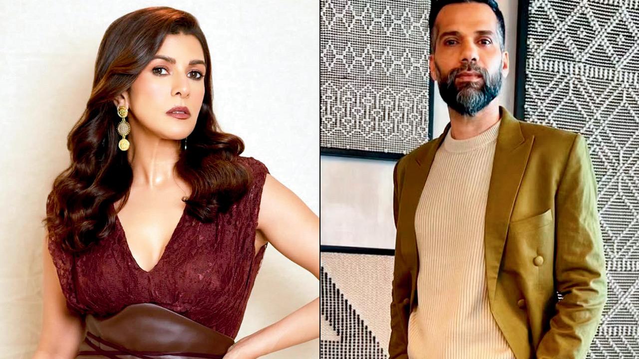 Nimrat Kaur and Neil Bhoopalam