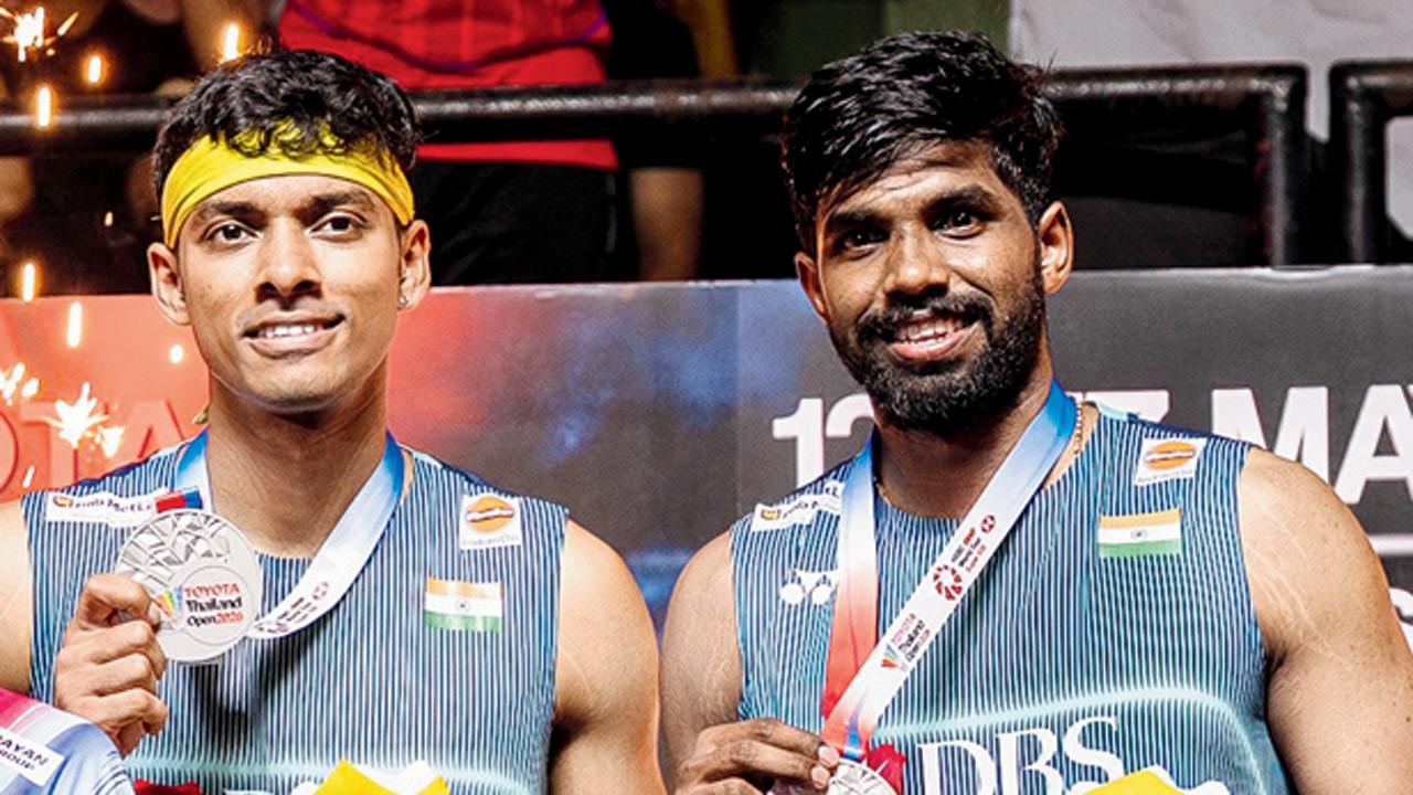 Satwiksairaj Rankireddy and Chirag Shetty