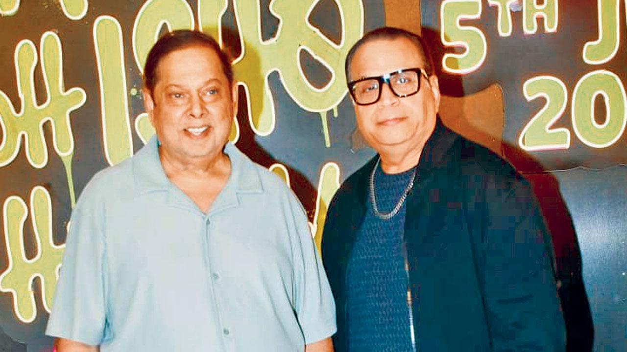 (L-R) David Dhawan and Ramesh Taurani