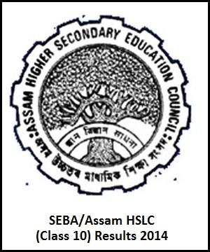SEBA HSLC Result 2014 / Assam Class 10 Result 2014