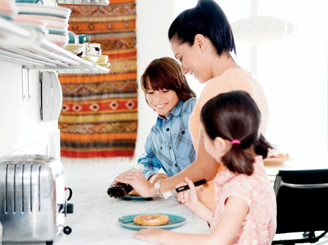 Try to involve your children in the cooking process to pique their curiosity 