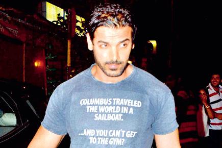 Work it out, says John Abraham
