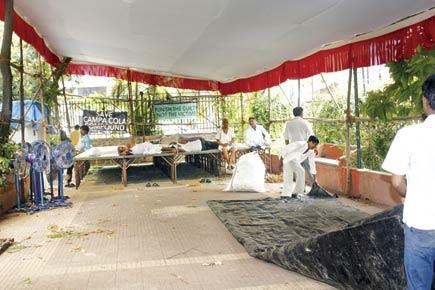 Campa Cola residents to camp in common tent until BMC forces evacuation