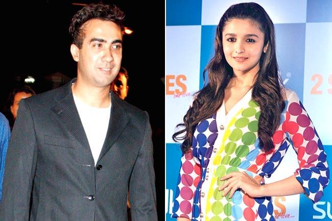 Ranvir Shorey and Alia Bhatt