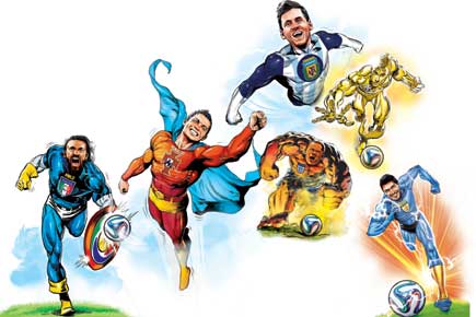 Super Six! They could be superheroes at the 2014 FIFA World Cup