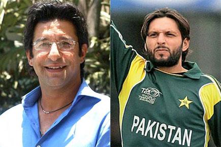 Wasim Akram backs Shahid Afridi as Pakistan T20 captain
