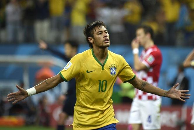 FIFA World Cup: Neymar fires Brazil to a controversial opening victory
