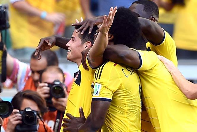 FIFA World Cup: Colombia shrug off Falcao absence to beat Greece