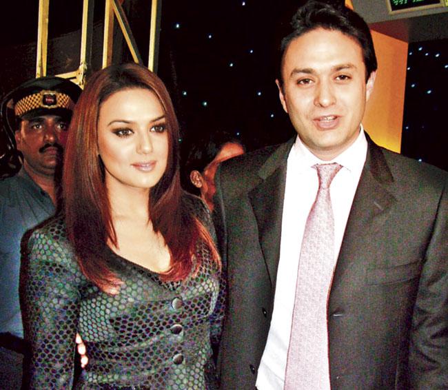 Preity Zinta and Ness Wadia in happier times