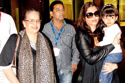Spotted: Aishwarya Rai Bachchan with daughter Aradhya