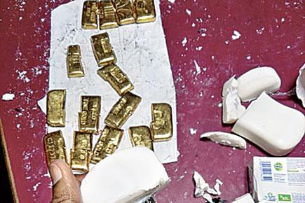 Customs seize gold worth Rs 6 cr hidden in soap bars