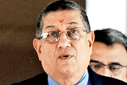BCCI firm on having N Srinivasan as ICC chief
