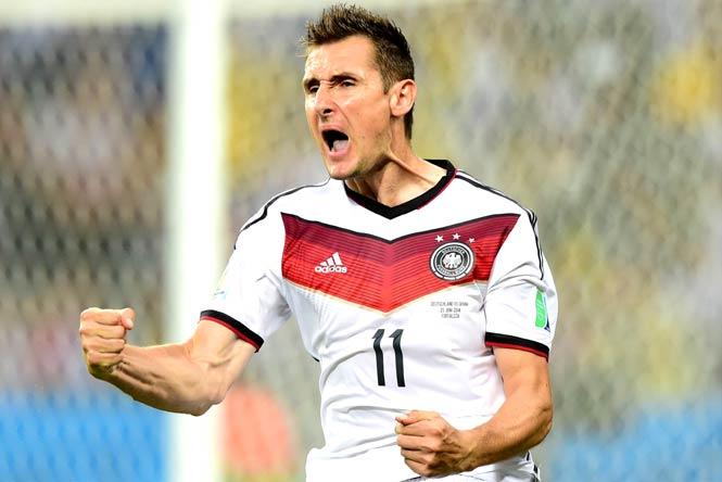 FIFA World Cup: Record-equalling Klose saves German blushes