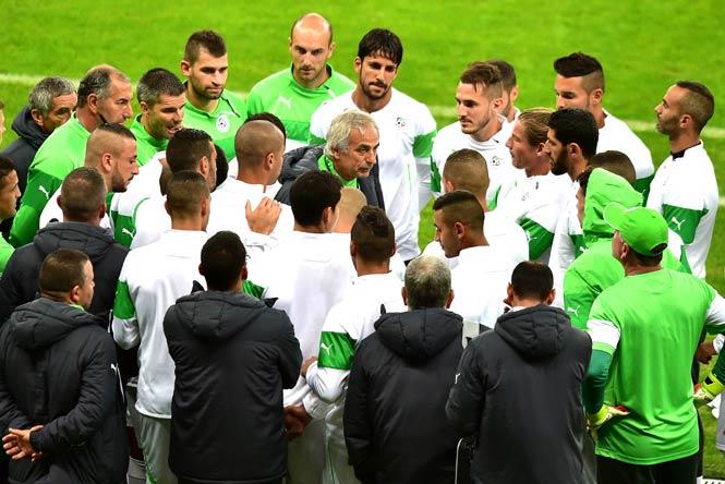 FIFA World Cup: No time for tears as Korea loom, coach tells Algeria