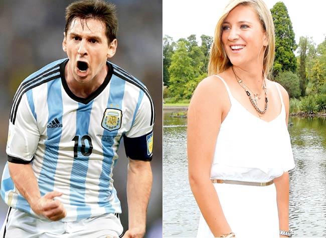 Lionel Messi and Victoria Azarenka (Pic/Getty Images)