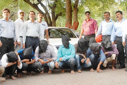 10 men nabbed for robbing petrol pump manager