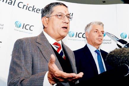My conscience is clear that there's no taint on me, says N Srinivasan