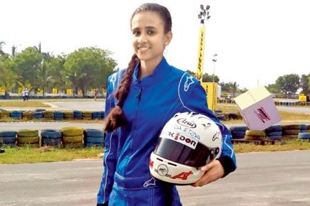 India's only female kart racer Mira Erda steps on it
