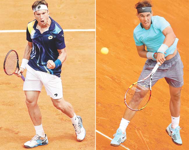 David Ferrer and Rafael Nadal