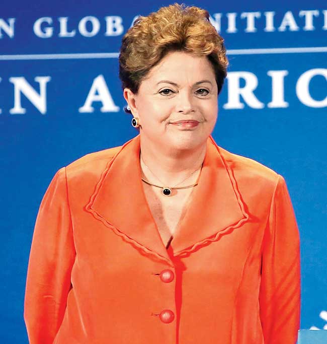 Dilma Rousseff. Pic/Getty Images