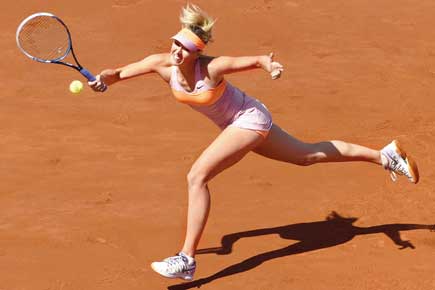 French Open: Maria Sharapova overpowers Eugenie Bouchard to enter 3rd straight final