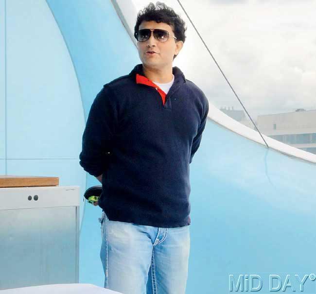 Sourav Ganguly at the Lord’s Cricket Ground media centre in London on July 20, 2011. Pic/Clayton Murzello