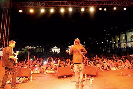 Agnee band performs at Lavasa music festival