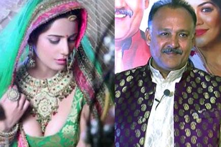 Sexy Poonam Pandey trying to seduce Alok Nath?