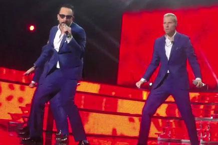 2014: Backstreet Boys concert in Los Angeles