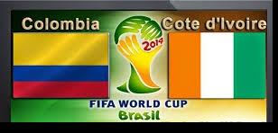 Columbia Ivory Coast FIFA World Cup 2014
