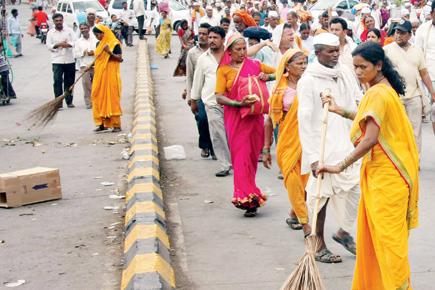 Pune civic body cleaners dump their brooms for desk jobs