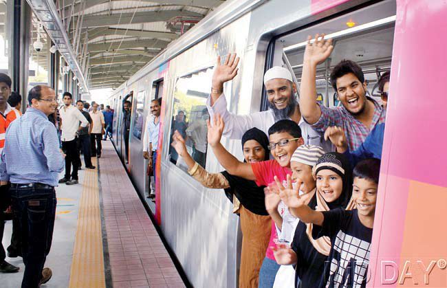 Versova-Andheri-Ghatkopar metro 