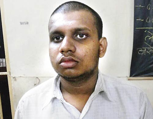 Masook Shaikh, who said he did it all for fun, has been booked for criminal intimidation and public mischief; he has been handed over to the Azad Maidan police