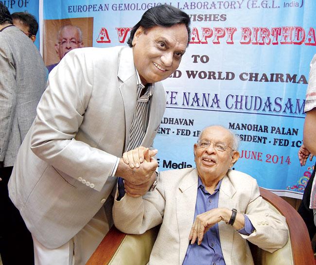 Nana Chudasama’s 80th  birthday celebration