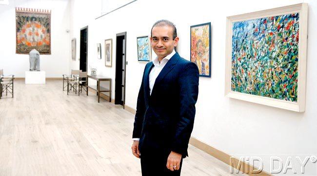 Nirav Modi’s office is filled with stunning artworks from some of India’s most celebrated artists such as SH Raza, FN Souza, MF Husain, Heber to name a few